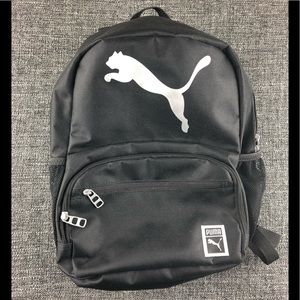Women’s black puma backpack